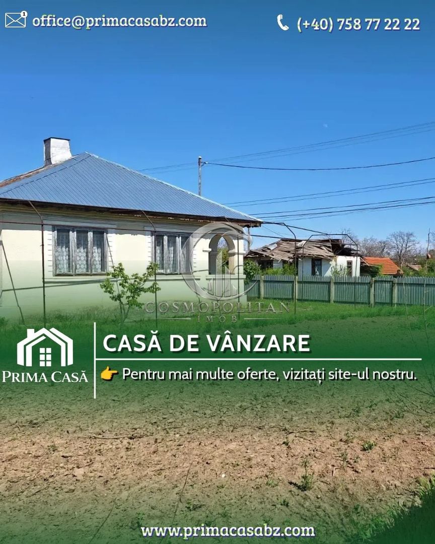 Casă 3 camere de vânzare | Smeeni