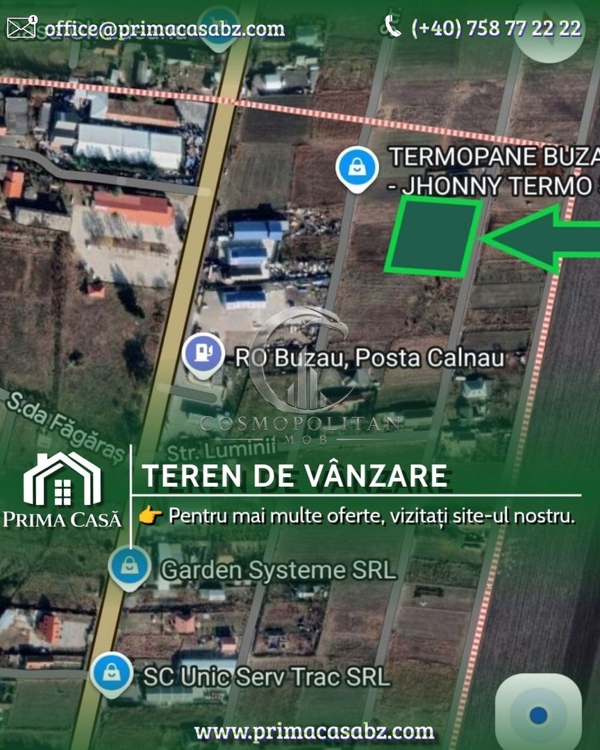 Teren intravilan de vânzare | Posta Calnau