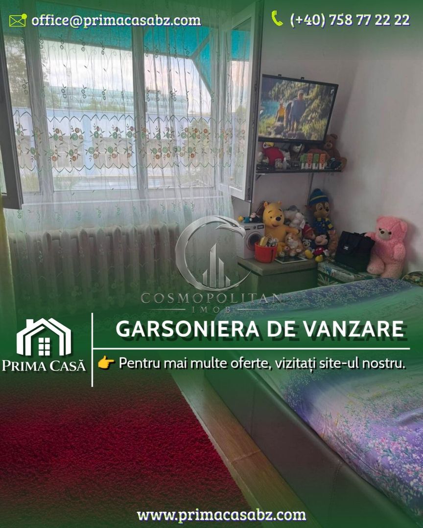 Garsonieră de vânzare | Buzau, Brosteni