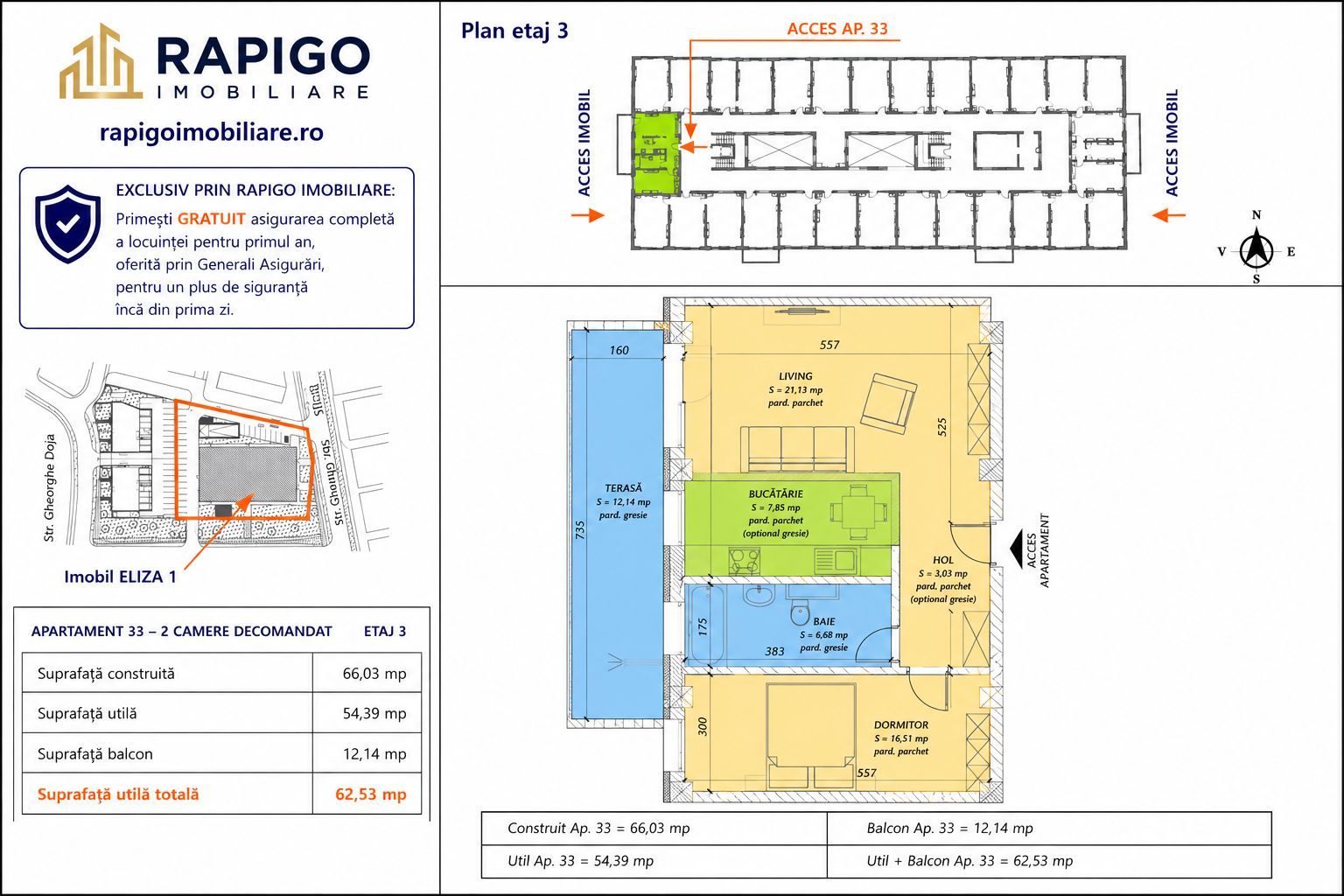 Apartament 2 camere de vânzare | Timisoara, Mehala