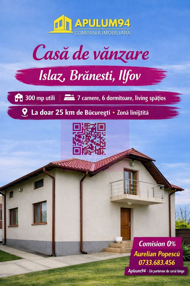 Casă 7 camere de vânzare | Islaz