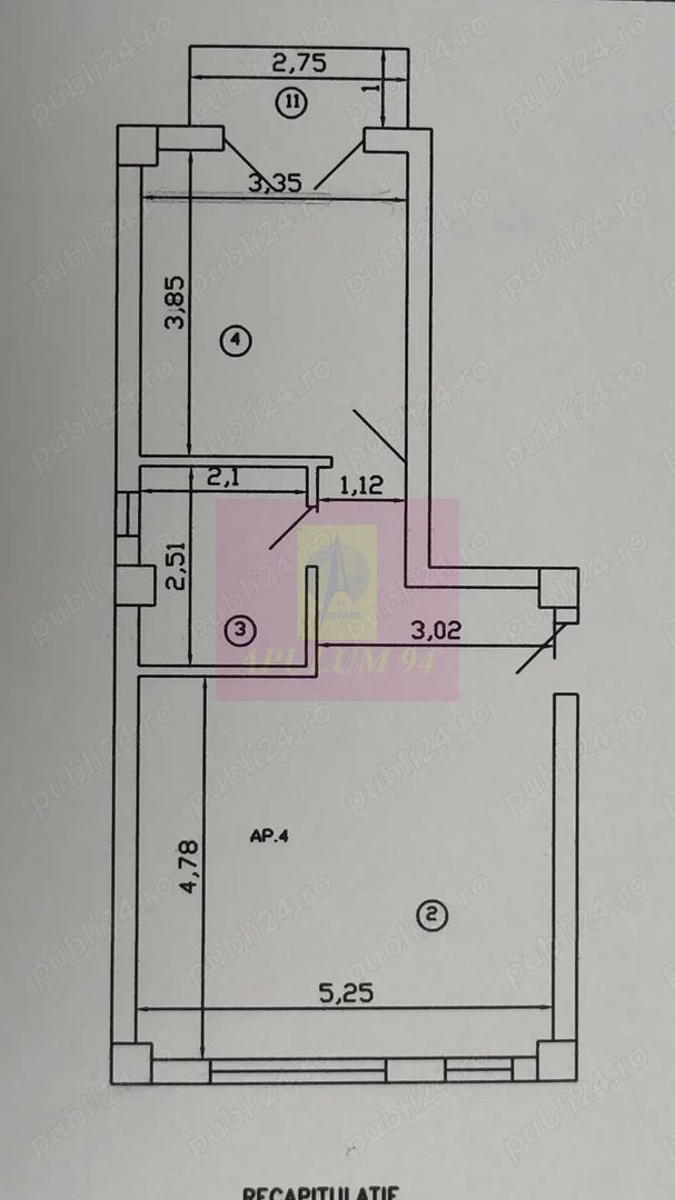 Apartament 2 camere de vânzare | Dobroesti