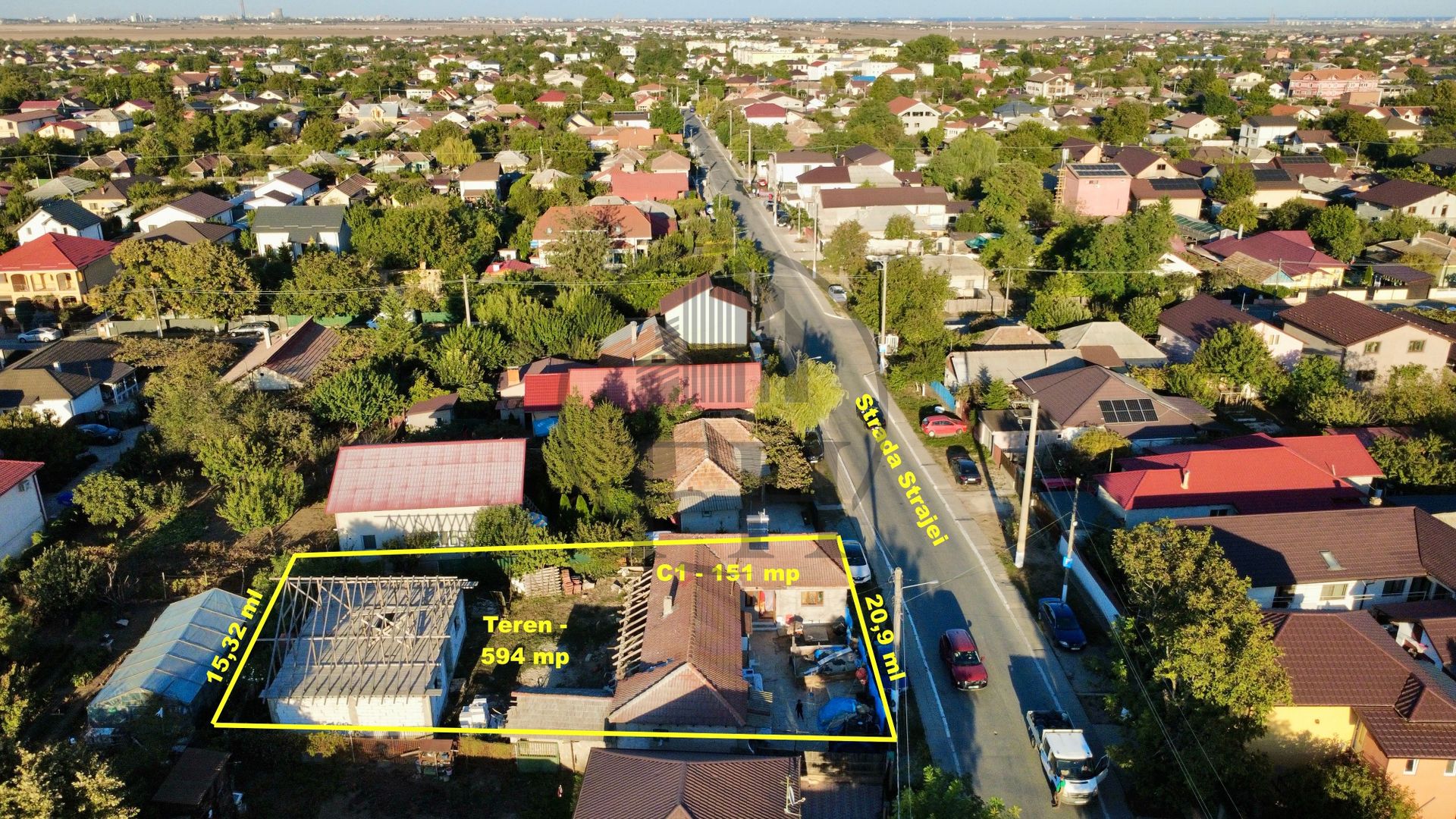 Casă 3 camere de vânzare | Cumpana, Strada Strajei