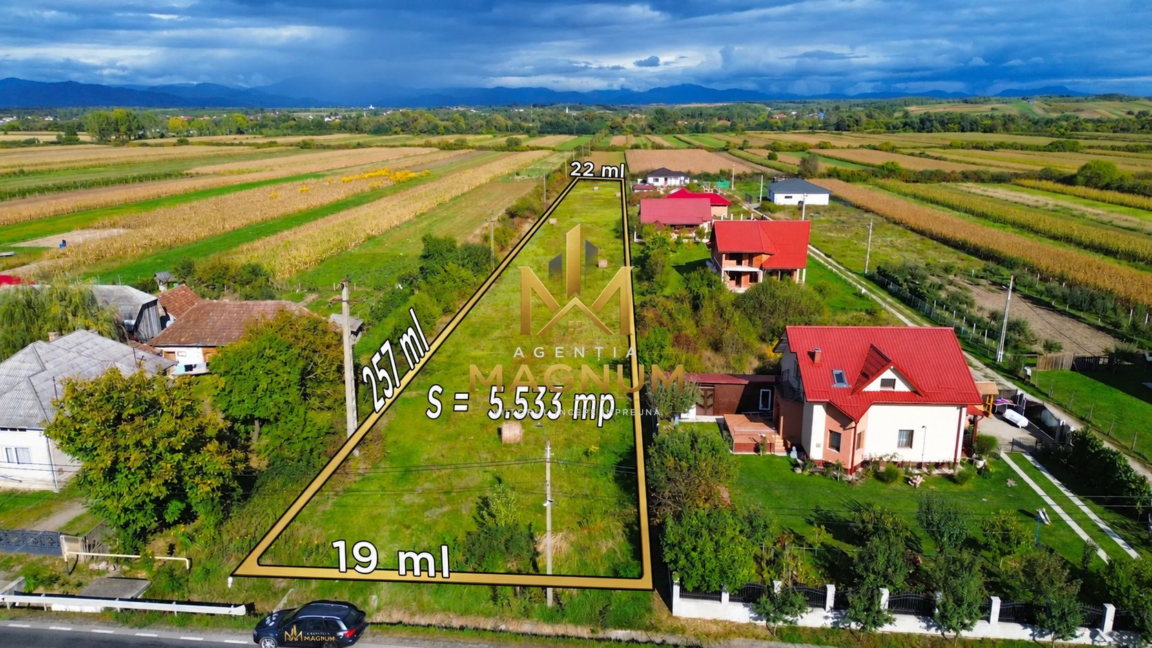 Teren intravilan de vânzare | Satulung, Strada Principala