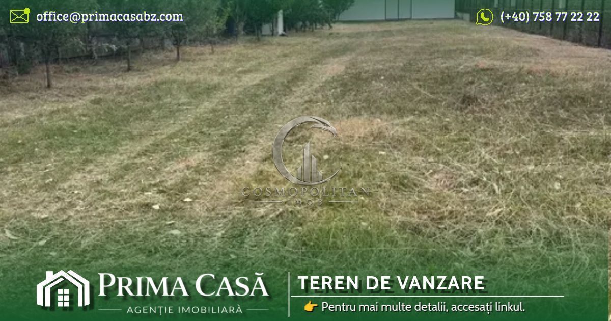Teren intravilan de vânzare | Vernesti