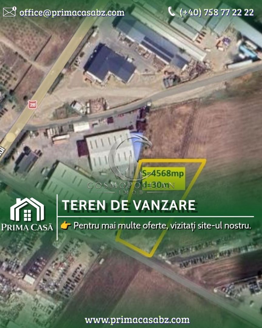 Teren intravilan de vânzare | Buzau, Nord-Est