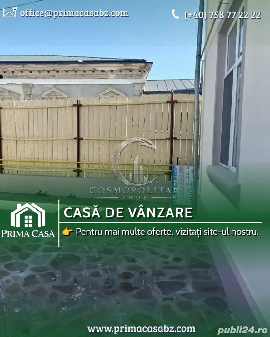 Casă 4 camere de vânzare | Buzau, Marghiloman
