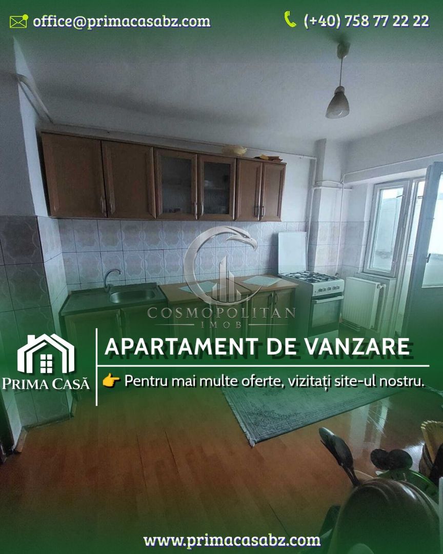Apartament 2 camere de vânzare | Buzau, Unirii Sud