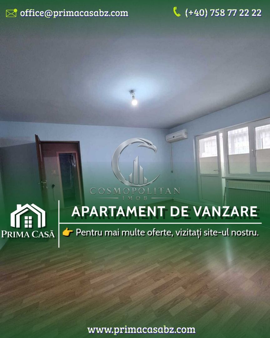 Apartament 2 camere de vânzare | Buzau, Dorobanti 1