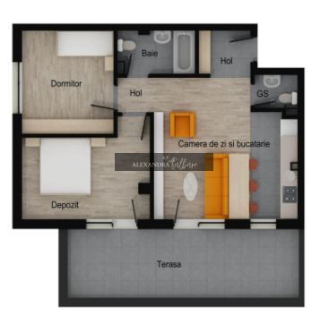Apartament 3 camere de vânzare | Floresti, Muzeul Apei